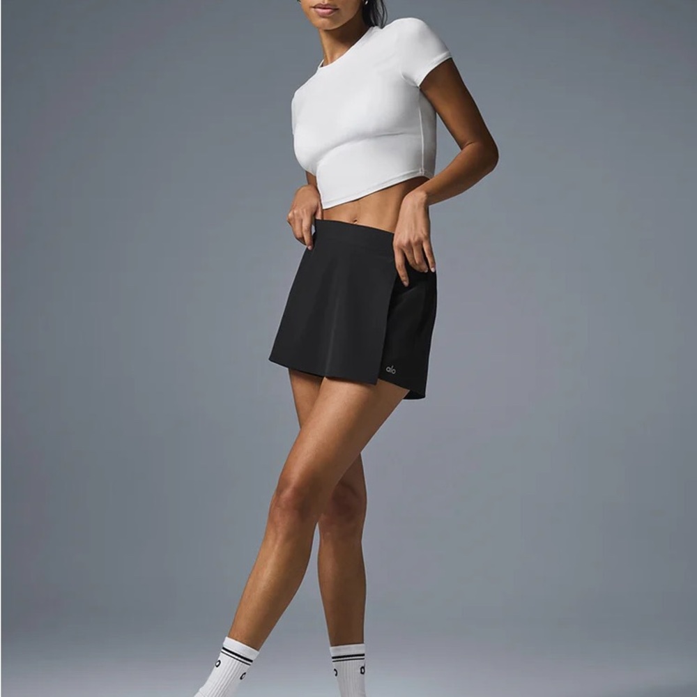 Alo Black Clubhouse Skort